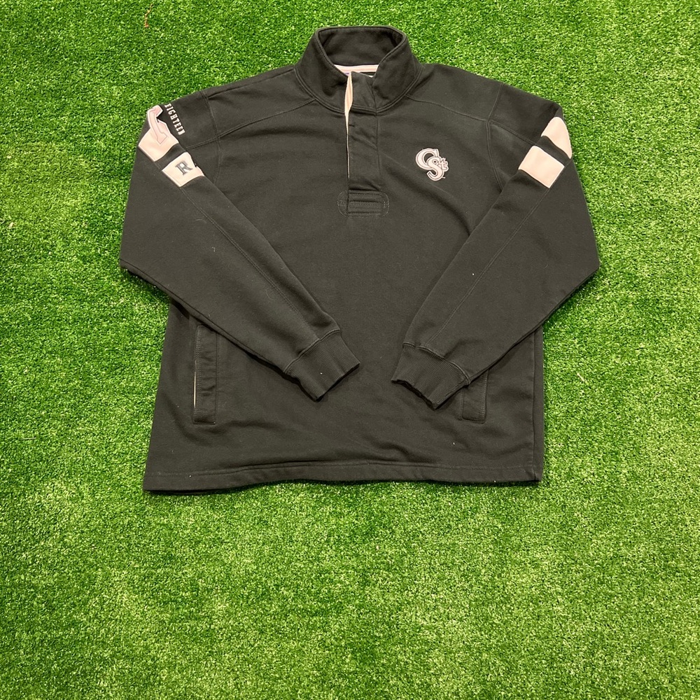 Vintage Champion Colorado State Quarter Button Up Sweatshirt